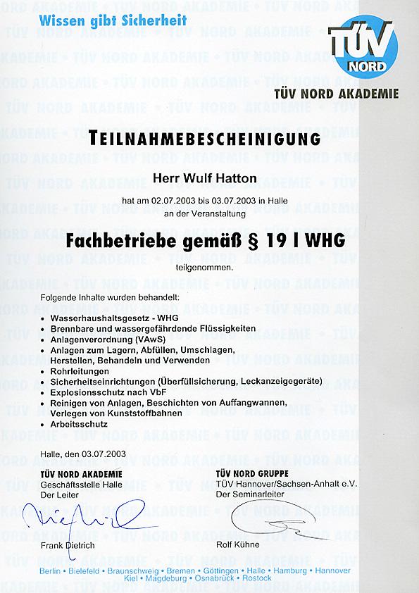 WHG §19